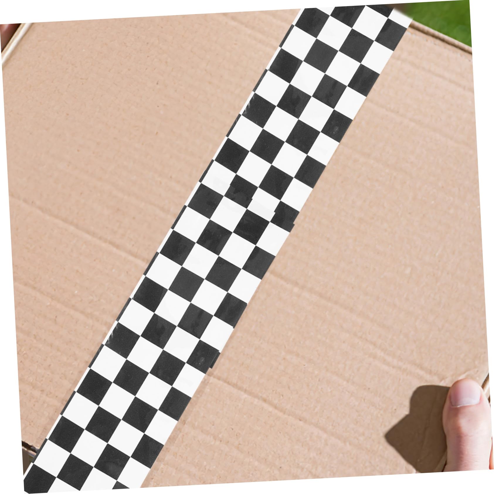 DOITOOL 3 Rouleaux Adhésif à Carreaux Décoration Pratique pour Bricolage et Expédition Adhésion Facile à Décoller