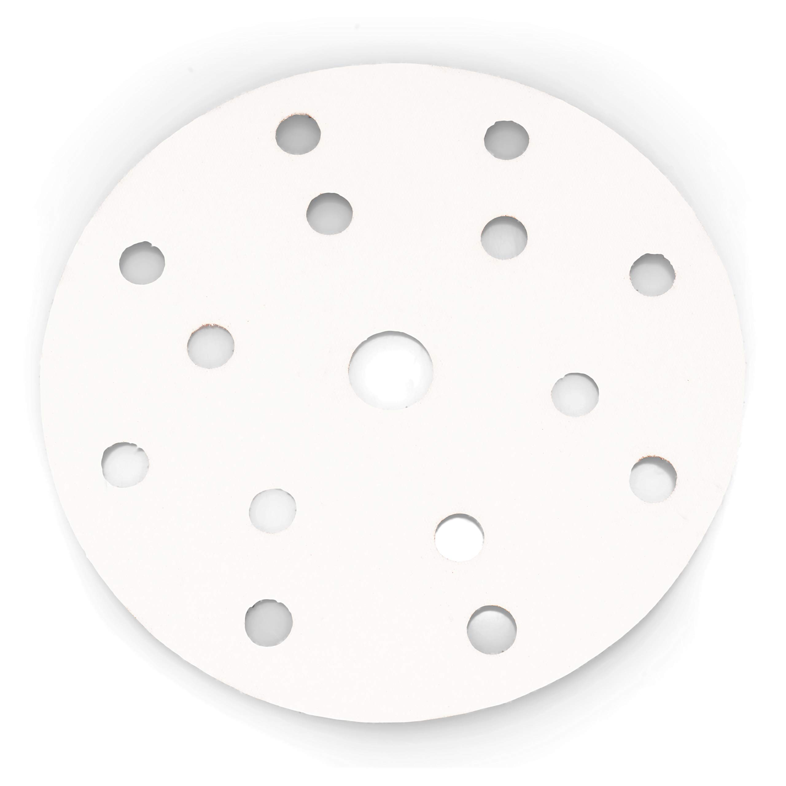 Lot De 60 Disques Abrasifs En Tissu - 17 Trous - Diamètre : 150 Mm - 10