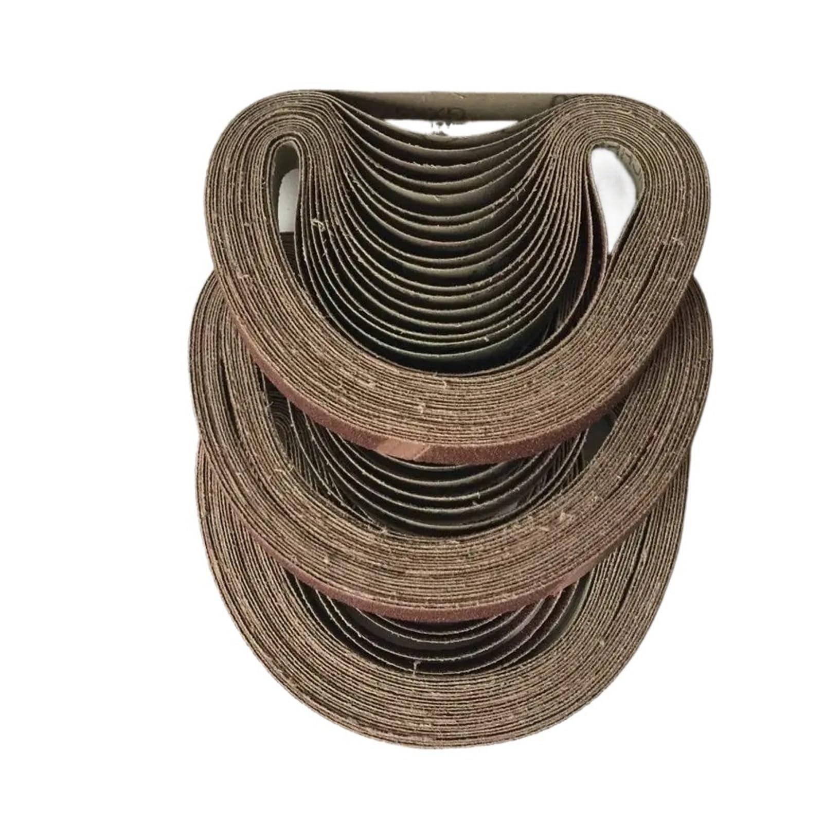 dfEDRd Aluminum Oxide Sanding Belts, Pack Of 10 457x13 mm P40-240 Grit Belt Sander Accessories(240)