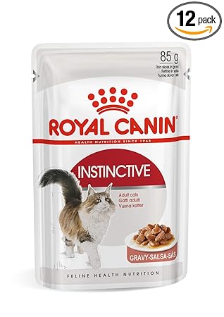 Royal Canin Adult Instinctive Wet Cat Food, Fish, 85 g (12 Pack)