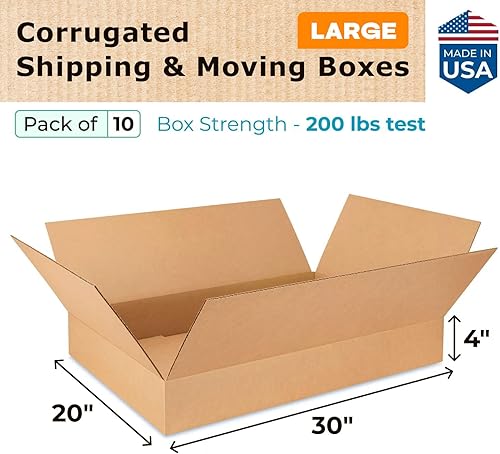 Miniatura 525 de Cajas para envío IDL Packaging - B-1266-5 de cartón corrugado, tamaño pequeño, de 12 pulgadas de largo x 6 pulgadas de ancho x 6 pulgadas de alto