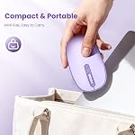 TECKNET Souris sans fil Bluetooth (BT5.0/3.0 & 2.4G) Cliquez sur Compact et Portable USB Mice d'ordinateur optique sans fil, Bluetooth Mouse pour ordinateur portable PC,violet