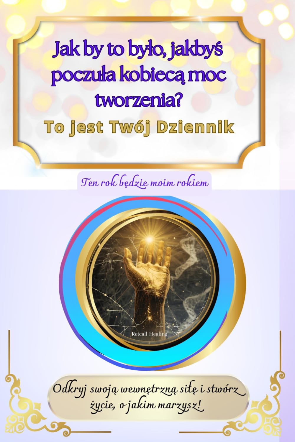 Jak by to było, jakbyś poczuła kobiecą moc tworzenia? To jest Twój Dziennik: Odkryj swoją wewnętrzną siłę i stwórz życie, o jakim marzysz!