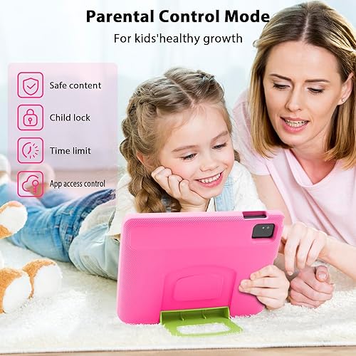 Miniatura 5 de Tableta para niños de 10 pulgadas, dispositivo Android 14 para niños pequeños, Octa-Core, 64GB, 5000mAh, WiFi 6 2.45GHz, pantalla IPS HD,