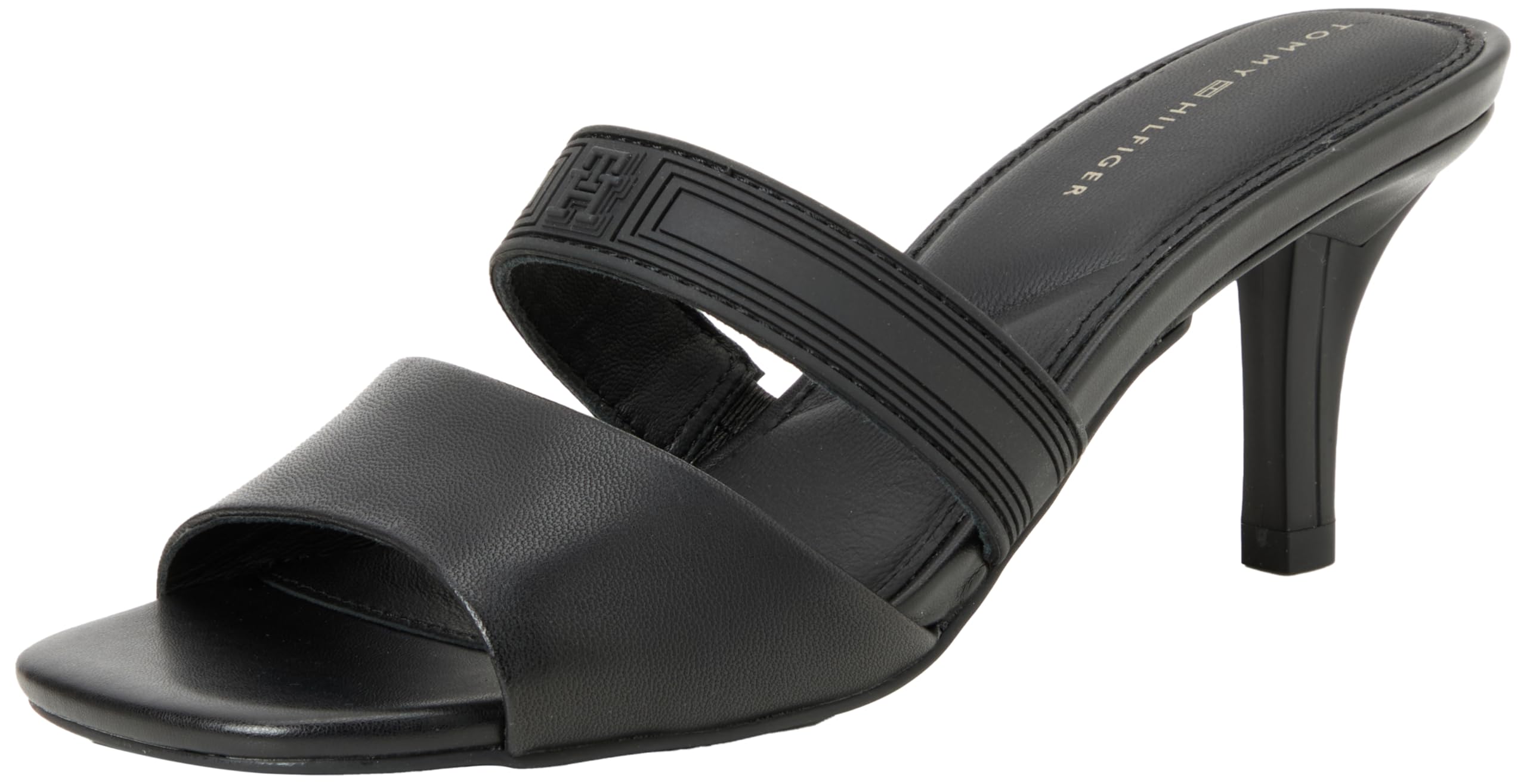 Tommy Hilfiger Women Mules with Stiletto Heel, Black (Black), 39