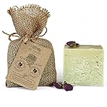 Dr.Ancient Black Rose Soap Bar, Organic Soap Bars Handcrafted the Traditional Way, Natural Chemical-Free, Vegan, Used for Face Wash, Body Wash, and Hand Cleansing, Deep Cleansing & Refreshing Care