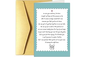 Funny Encouragement Card for Men Women, Uplifting Card, Support Card