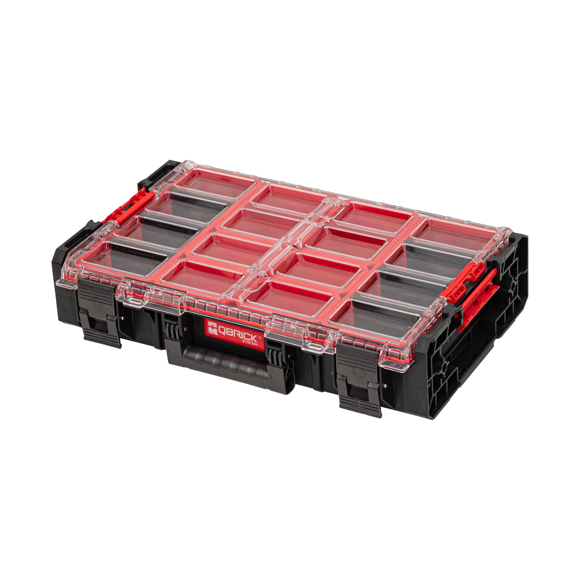 QBRICK SYSTEM Skrzynka narzędziowa organizer ONE organizer XL 2.0 Long Bin czarna 582 x 387 x 131 mm