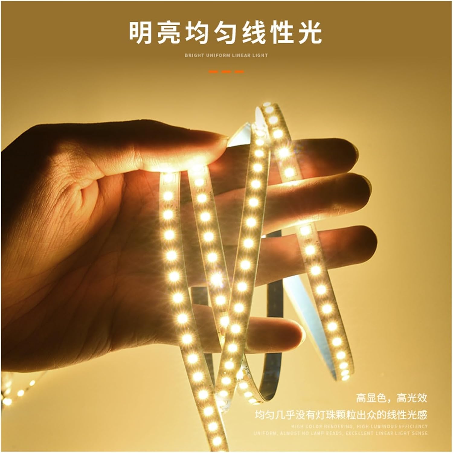 10 Meters LED Light Strip 2835 120 Lights 12V24V Low Voltage Light Strip Wardrobe Cabinet Light Strip Strip Light Waterproof Glue lamp (Color : 12V 8MM, Size : 4000K Neutral)