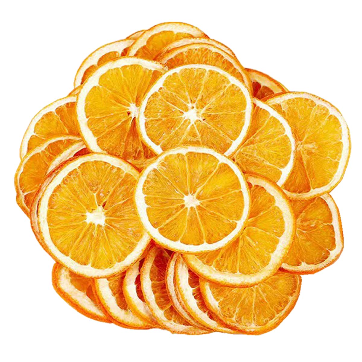 30 fette d'arancia essiccate, decorazione secca, 30 fette d'arancia, decorazione naturale, dischi di frutta, decorazione natalizia (30 pezzi)