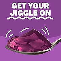 Vista 6 de Jell-O Mezcla de postre de gelatina de uva, caja de 3 onzas