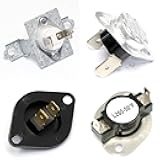 Dryer Thermal Fuse Kit Replacement for Samsung DV5471AEW/XAA DV56H9000EP/A2 DV56H9000EW/A2 DV56H9000GP/A2 DV56H9000GW/A2 DVE45N5300F/A3 DVE45N5300V/A3 DVE45N5300W/A3 DVE45R6100C/A3-00 DVE50M7450P/A3