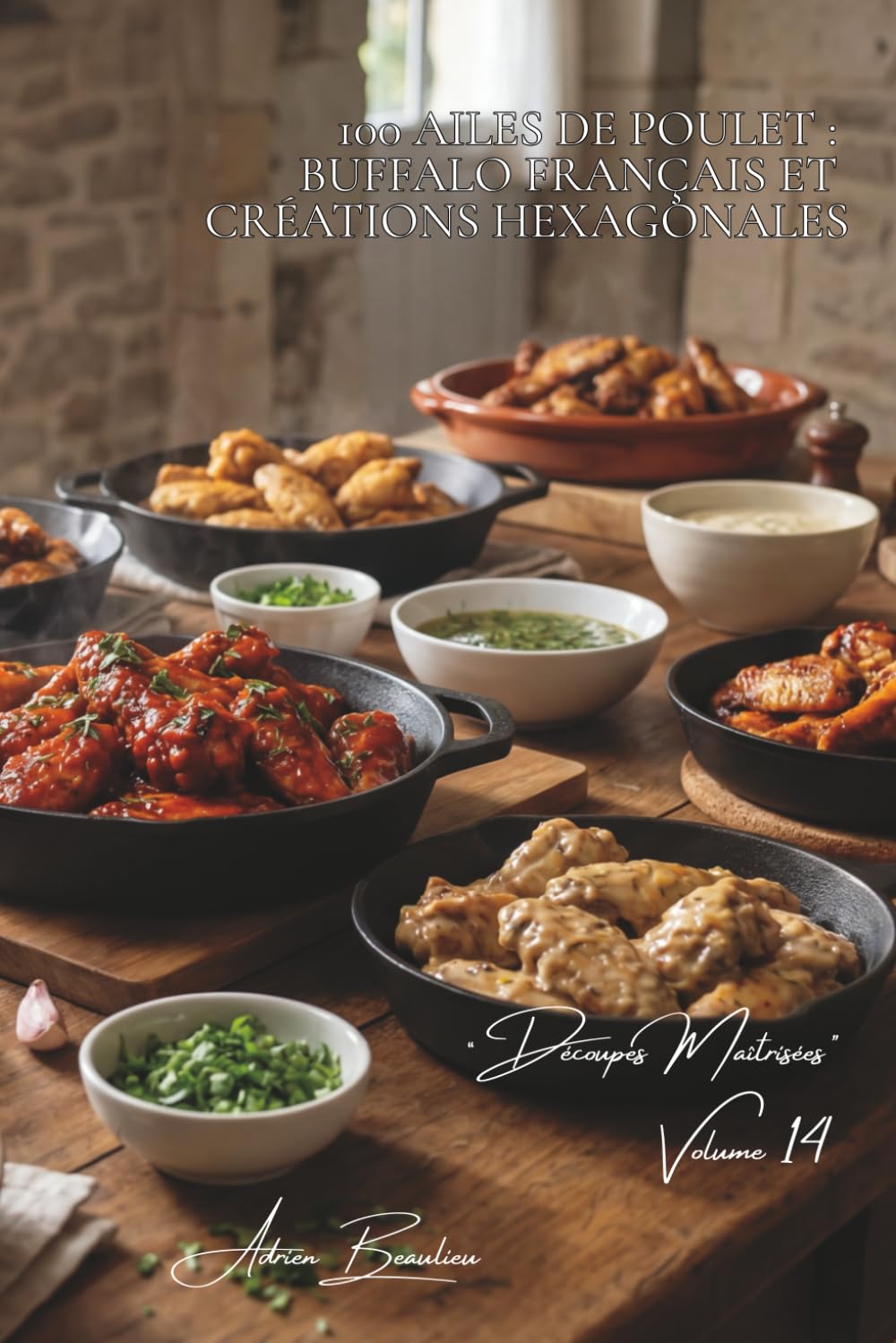 100 ailes de poulet : Buffalo français et créations hexagonales: Marinades françaises, sauces de nos régions, l'aile qui surprend (SÉRIE POULET (35 ... Sous-série "Découpes Maîtrisées" (10 livres))