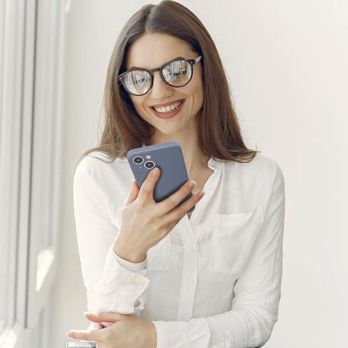 Miniatura 8 de UEEBAI Funda de silicona líquida con carga inalámbrica para iPhone 13 de 6.1 pulgadas, imanes integrados compatibles con MagSafing de carga más