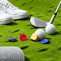 Vista 7 de Nuanchu Cepillo de bolsillo para palos de golf, mini cepillos para palos de golf, limpiador de ranuras para palos de golf, herramienta de limpieza
