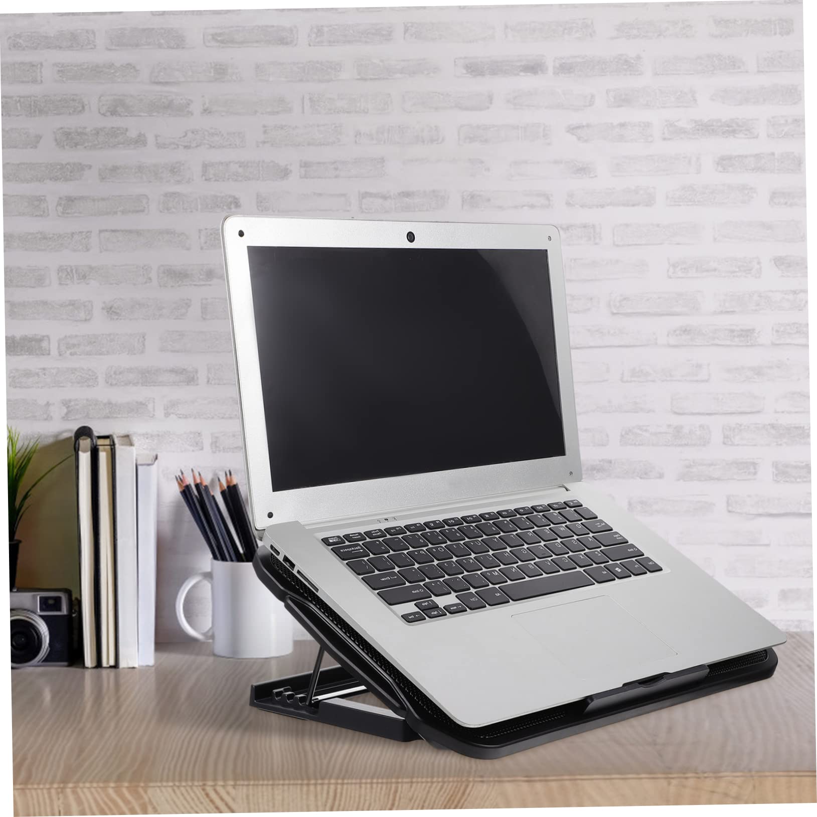 VILLCASE Soporte del Radiador para Computadora Portátil Enfriador Multifuncional para Portátil Soporte Hogar Accesorio