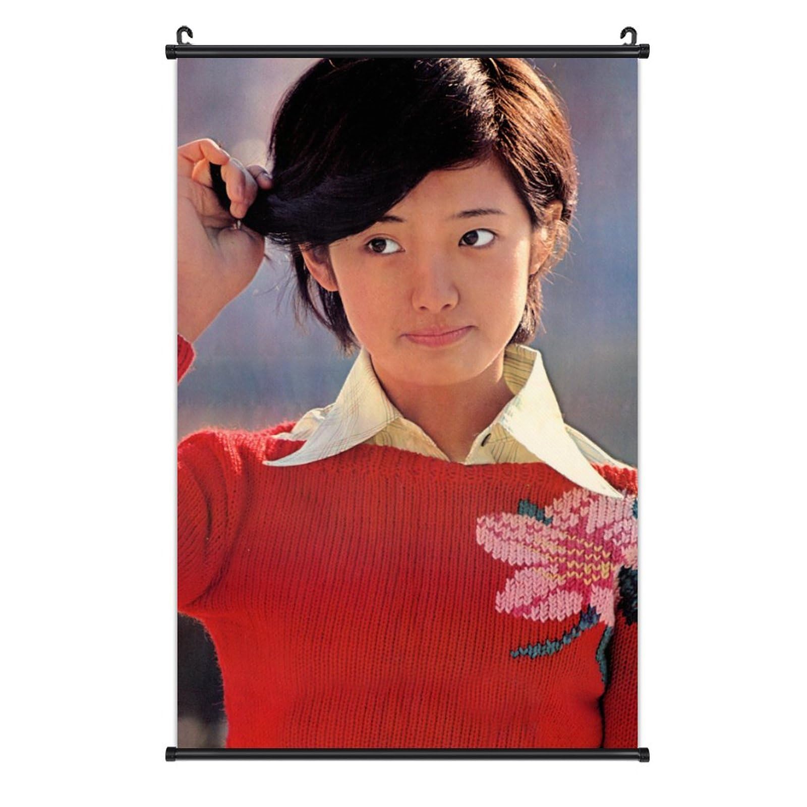 Amazon.co.jp: 山口百恵ポスター 掛け画 キャンバス タペストリー 壁