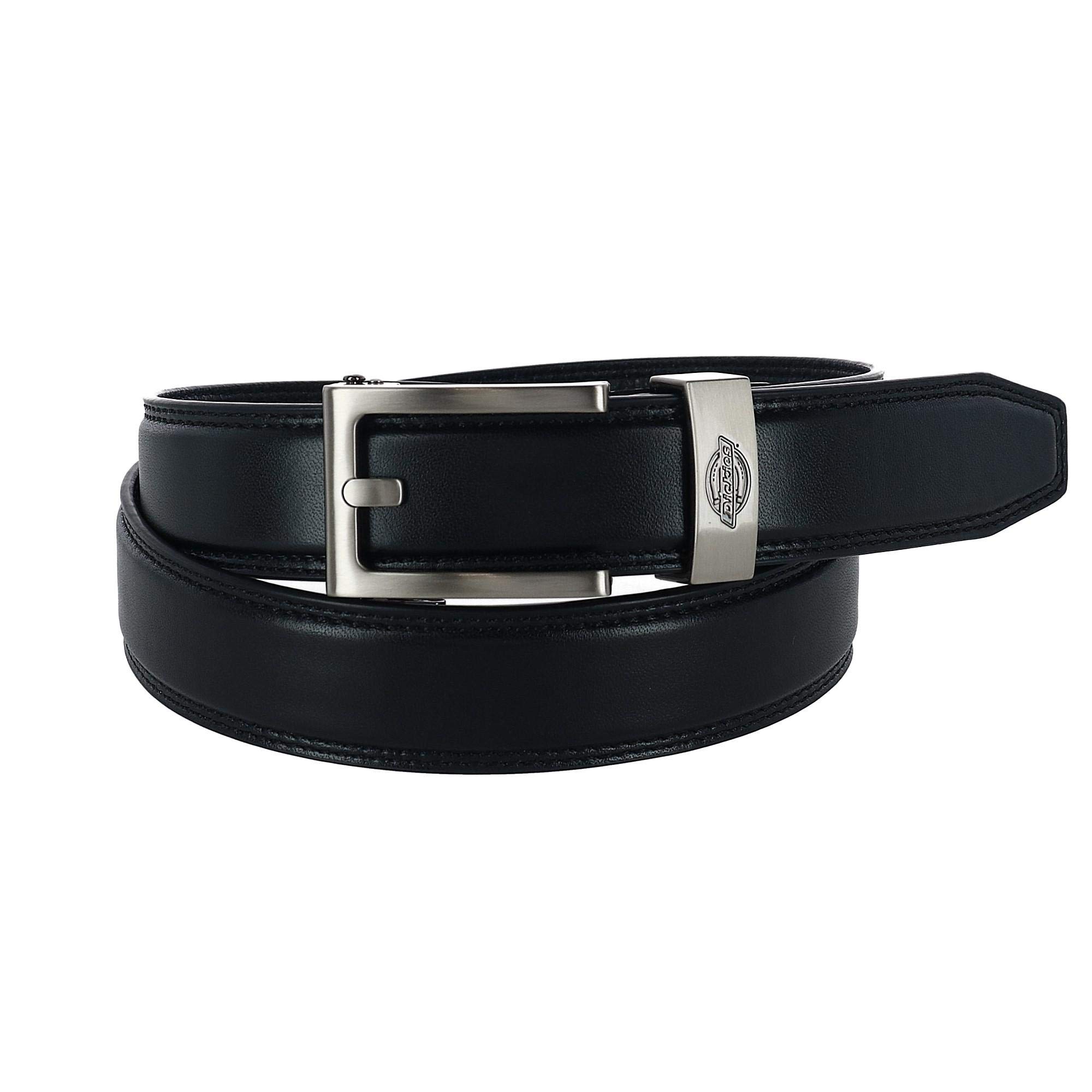 Dickies Men's 35MM Adjustable Click To Fit Ratchet Belt Black SM