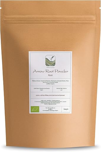 Arrow Root Starch Organic Powder - Arrowroot Flour - 200g