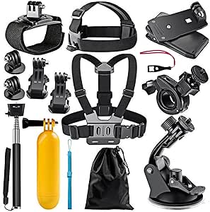 Kit Accessori Per Bici Osmo Action - Supporto Da Manubrio E Pettorale, Per Action 3, 4, 5 Pro E DJI Action 2 - Foto 2