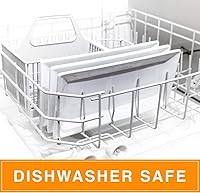 Vista 7 de Soporte con 3 niveles de bandejas rectangulares para mostrar y servir postres y otros alimentos, color blanco