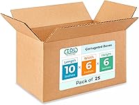 Vista 174 de Cajas largas de envío y mudanza de 28 x 12 x 12 pulgadas (paquete de 10) – Resistencia extra 200 lb vs regulares – Cajas de cartón corrugado