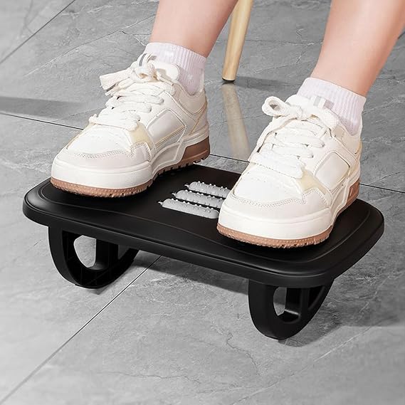 Ergonomic Footrest - Movable Foot Rest - Under Desk Footrest | Ergonomic Locking Footrest for Chair, Movable Leg Comfort Stand for Hotel, Home, Apartment, Office Multi-Purpose Use