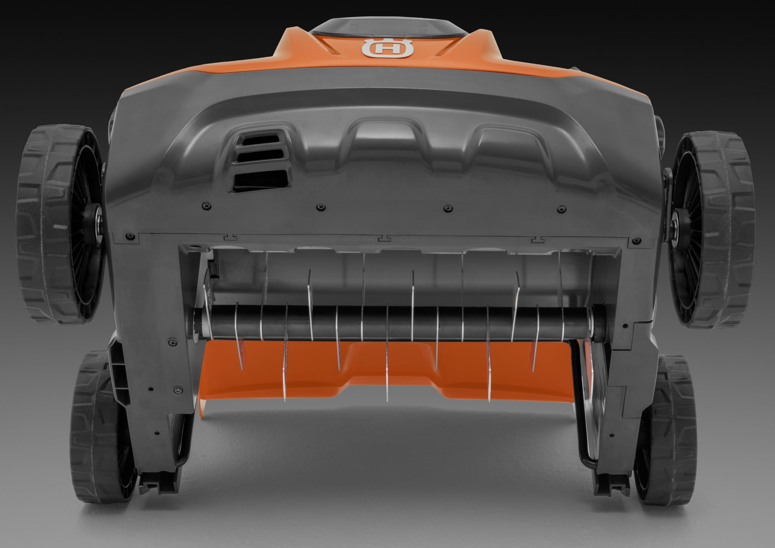 Husqvarna S138C Elektrischer Vertikutierer und Rasenlüfter – 1,6 kW, 37,5 cm Arbeitsbreite, 2-in-1-Klingen, einstellbare Tiefe und klappbarer Griff