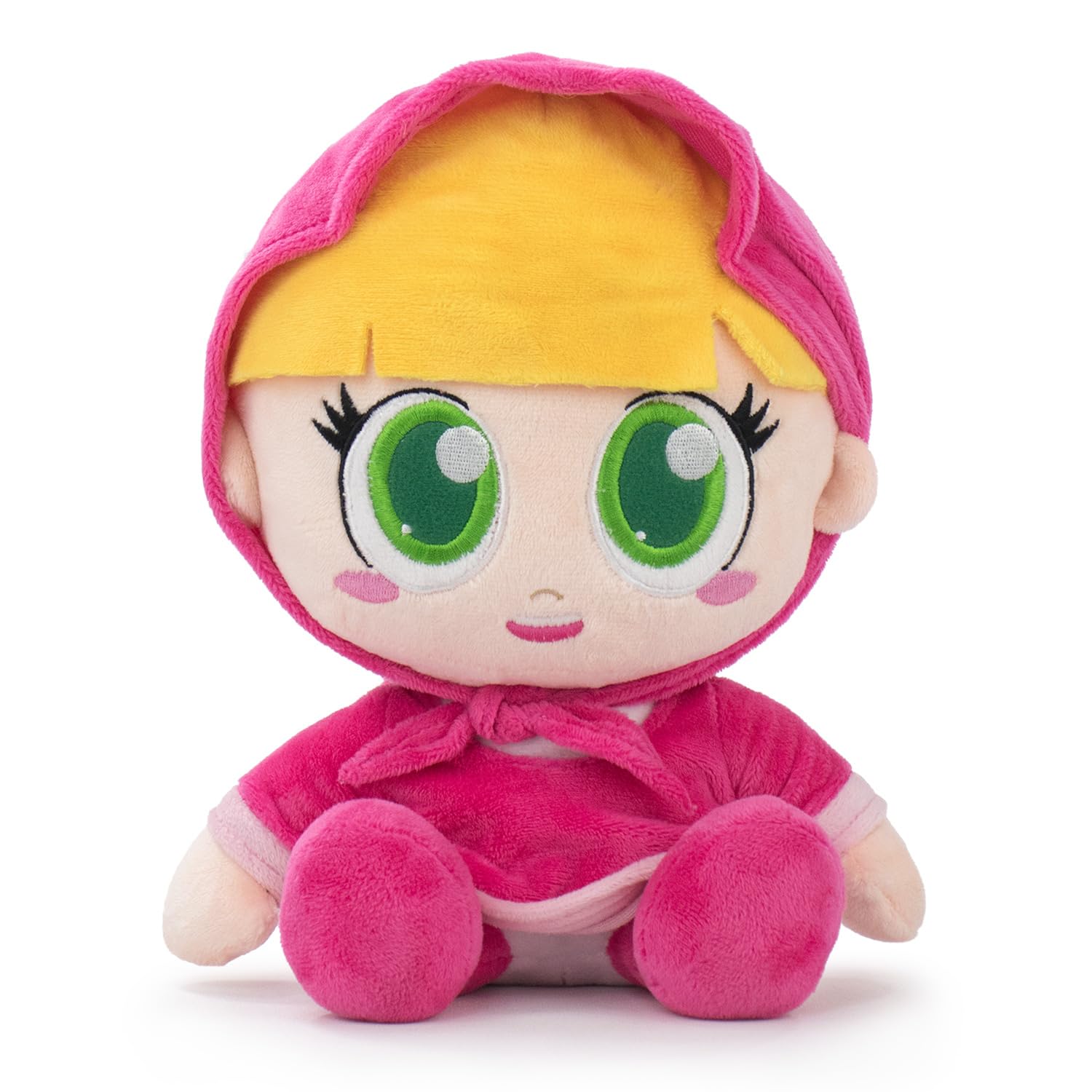 BARRADO - Soft Toy Masha and the Bear - 22cm/26cm - 16002908 (Masha), Pink, 22 cm