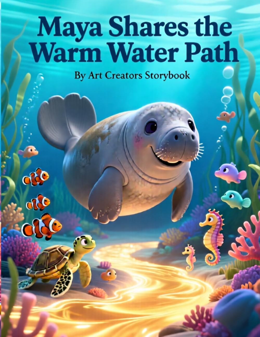Maya Shares the Warm Water Path: A Heartwarming Underwater Adventure About Sharing, Kindness, and Social-Emotional Learning for Ages 3–7 (Maya the ... Compassion Social-Emotional Learning Series)