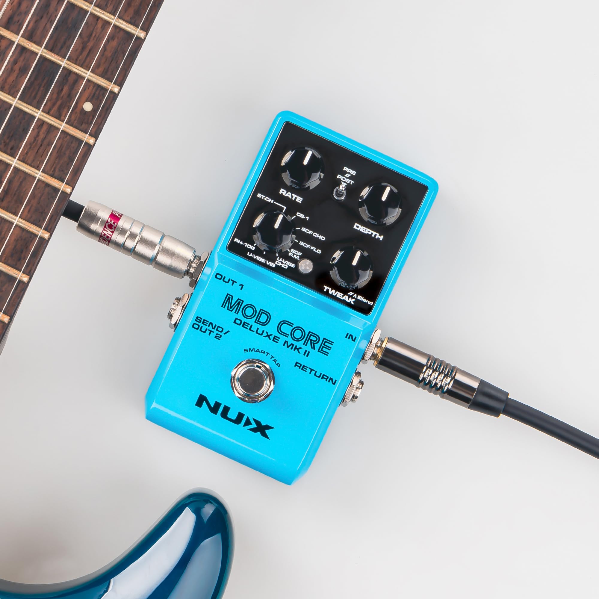 Amazon.com: NUX Mod Core Deluxe MKII 8 Modulation Effect Pedals