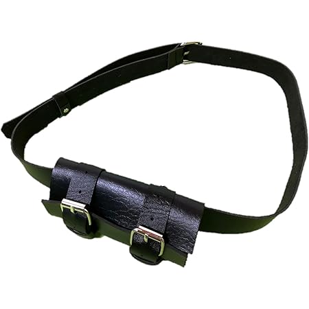Amazon 帯刀ベルト ソードベルト 黒白 刀 剣 ホルダー レザー 剣帯 腰用 演劇用 コスプレ用 舞台衣装 調整可能 ベルト付 Fs05b 黒 コスプレ 仮装 通販