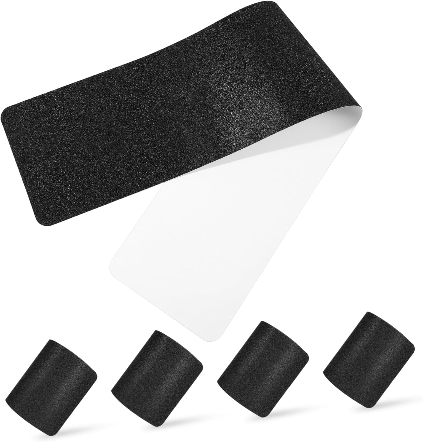 Gatuida 20pcs Non Slip Stair Treads Carpet Self Adhesive Slip for Stairs Grip Tape for Steps Easy Install Skid Rug Pad