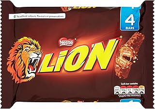 Lion Milk Chocolate Bar Multipack, 4 x 42 g