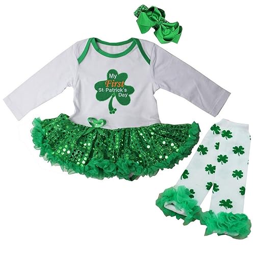 baby's first st patrick's day outfit