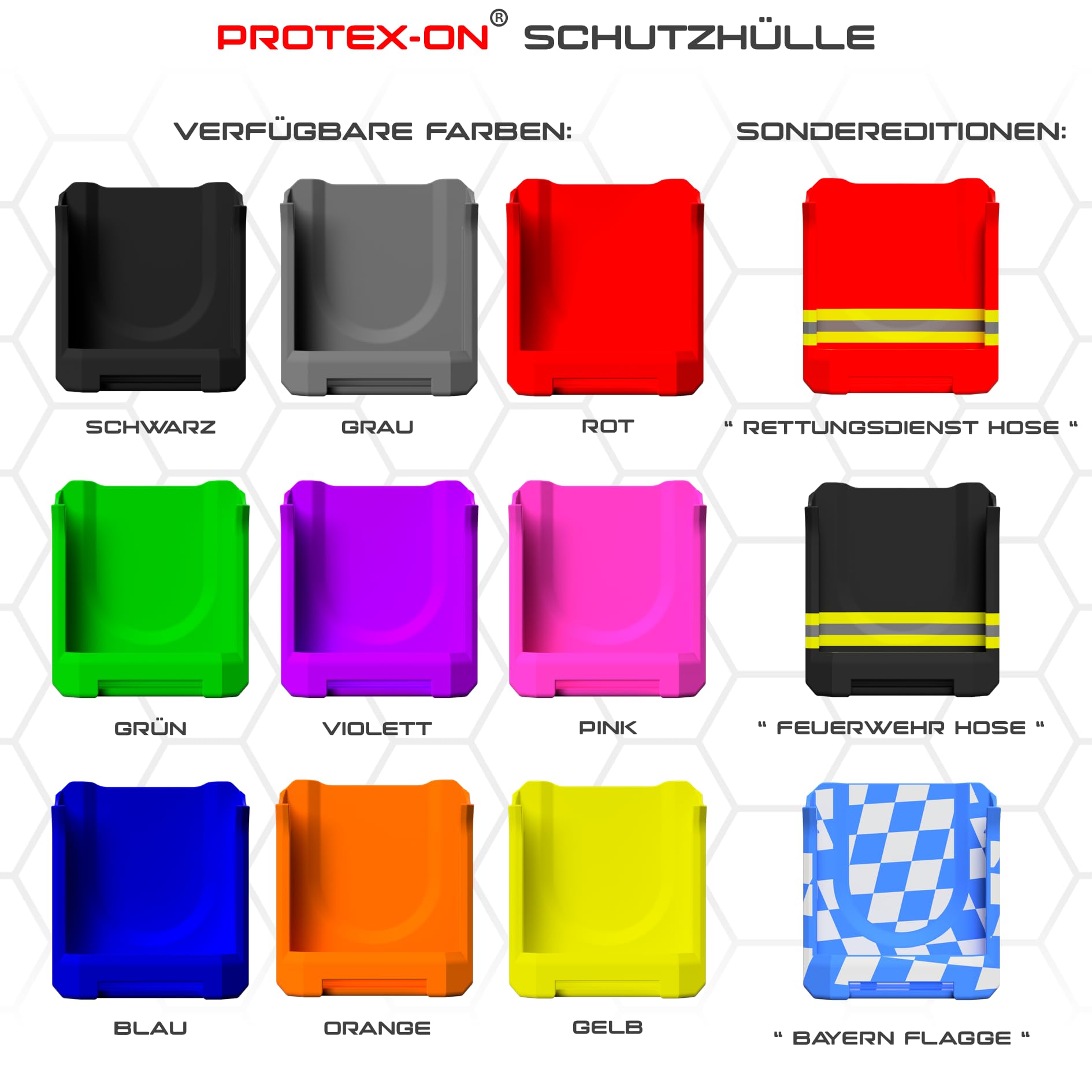 Swissphone s.Quad Meldertasche Holster Gürtelclip Tragetasche FME DME V2 (schwarz)