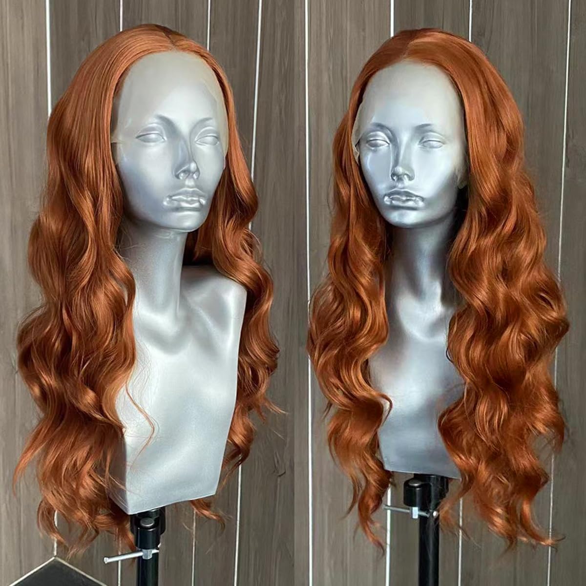 RONGDUOYI Neon Green Wigs for Women Free Part Synthetic Lace Front Wig Ombre Color Black and Green Wigs Glueless Natural Hairline Daily Use Cosplay Wig