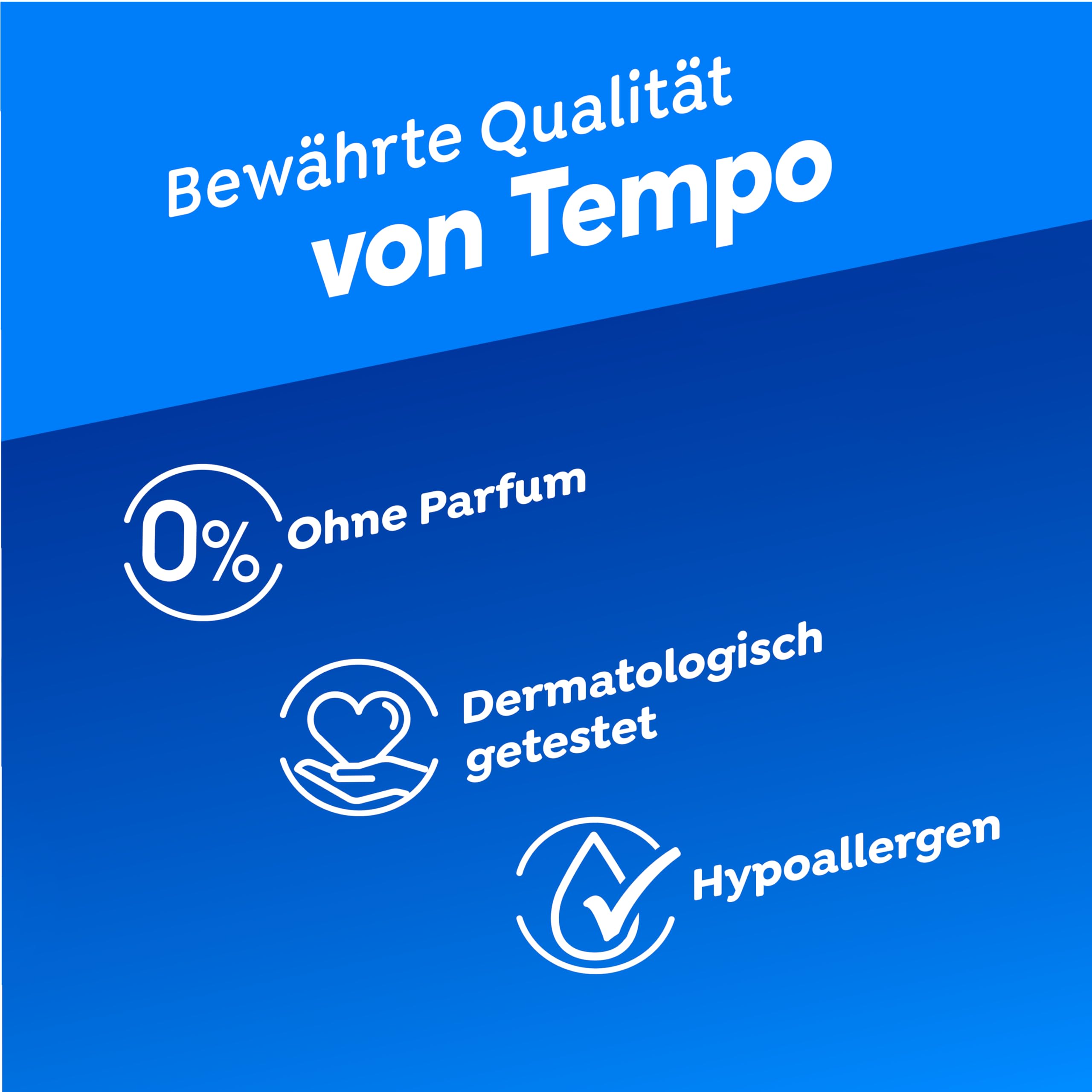 Tempo Feuchte Toilettentücher "Sanft & Pur" - Megapack - 16 Packungen mit je 42 Tüchern - Duo Packs - feuchtes Toilettenpapier, dermatologisch getestet und pH-hautneutral