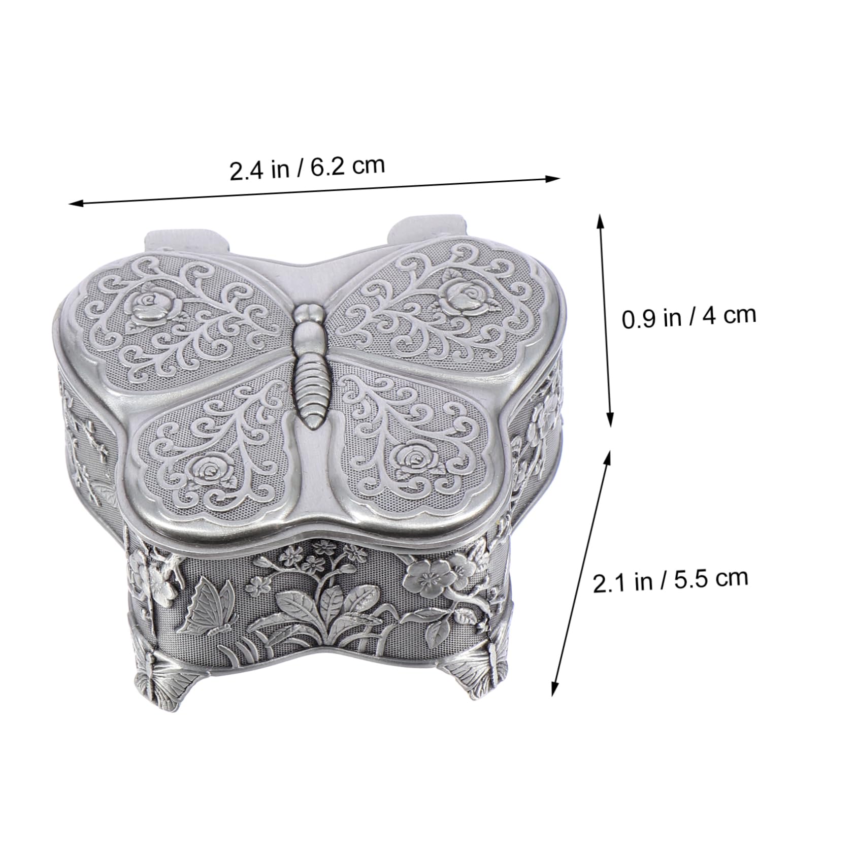 ULTECHNOVO 2stücke Retro Schmuckkästchen Für Ringe Ohrringe Und Halsketten Elegante Aufbewahrungslösung Aus Hochwertigem Für An Besonderen Anlässen