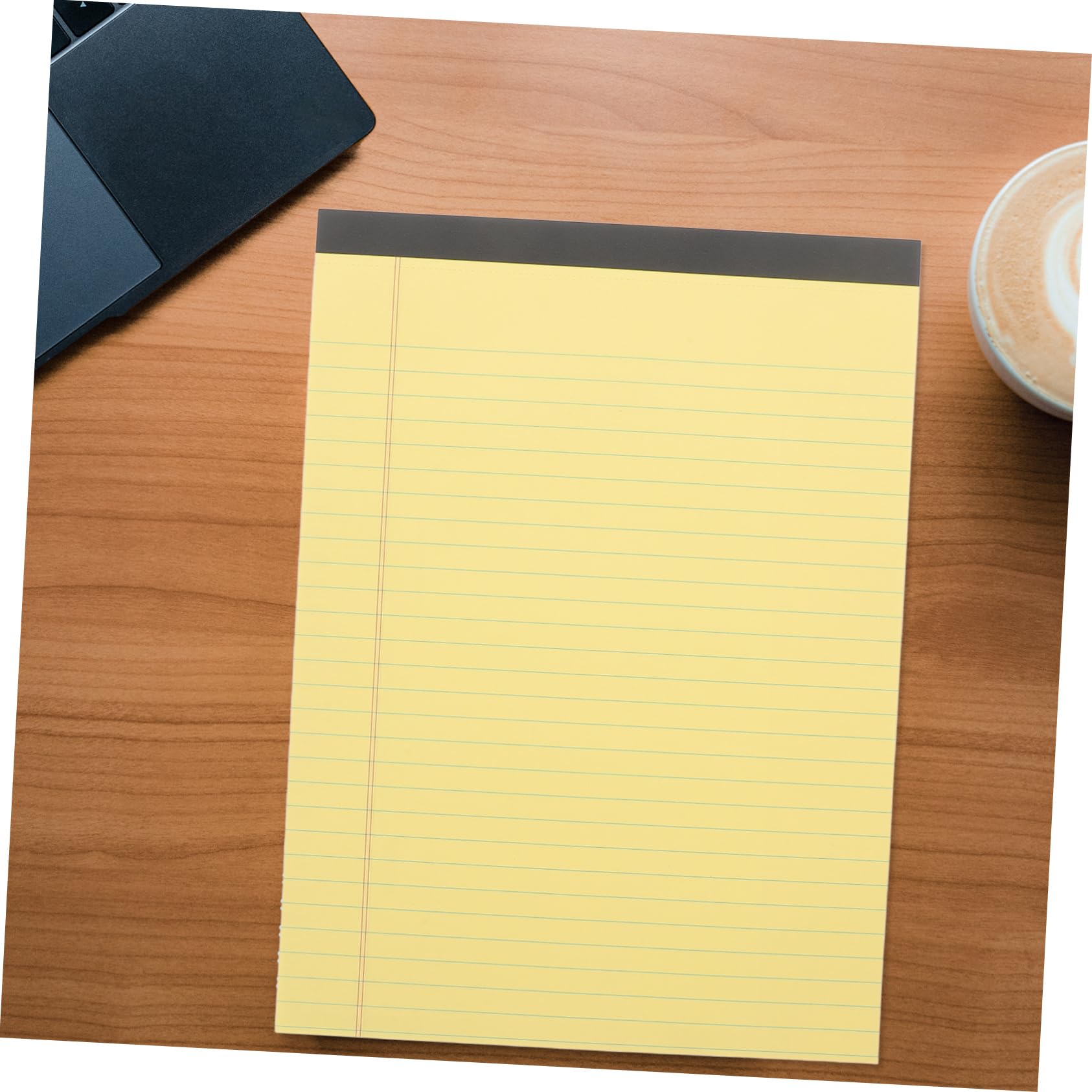 4piezas De Notas Legal Papel Para Cuaderno De Rayas Anchas De Notas Trabajo