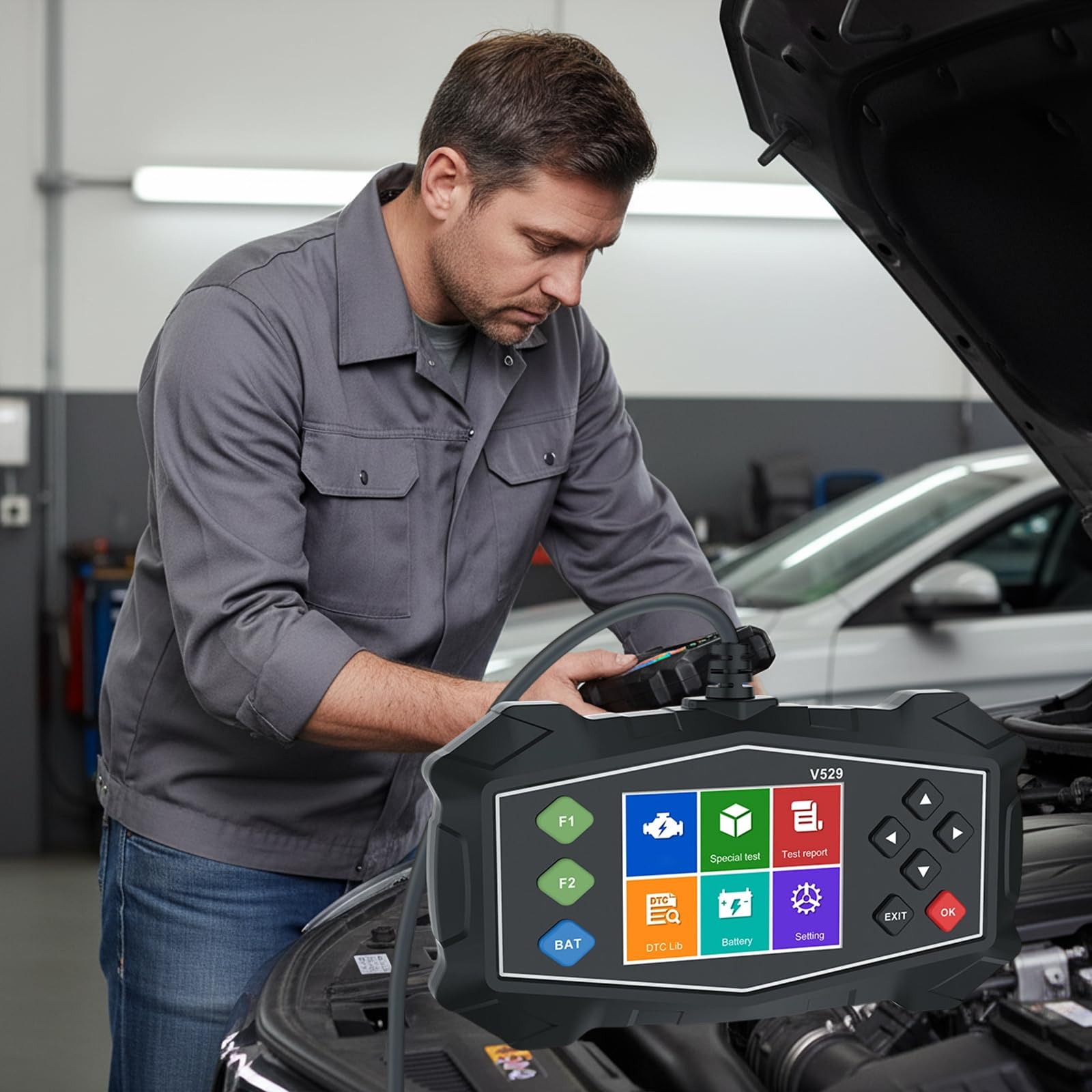 Scanner diagnostico del motore del rilevatore guasti del veicolo per monitoraggio della Supporto diagnostico multilingue Monitoraggio della in reale