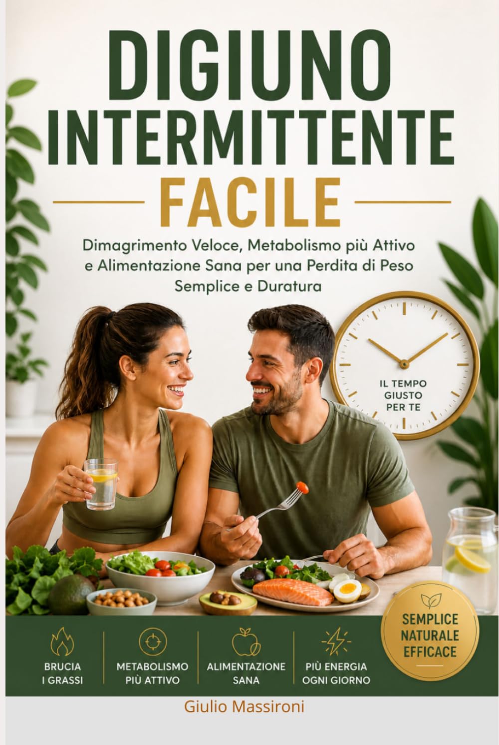 Digiuno Intermittente Facile: Dimagrimento Veloce, Metabolismo più Attivo e Alimentazione Sana per una Perdita di Peso Semplice e Duratura