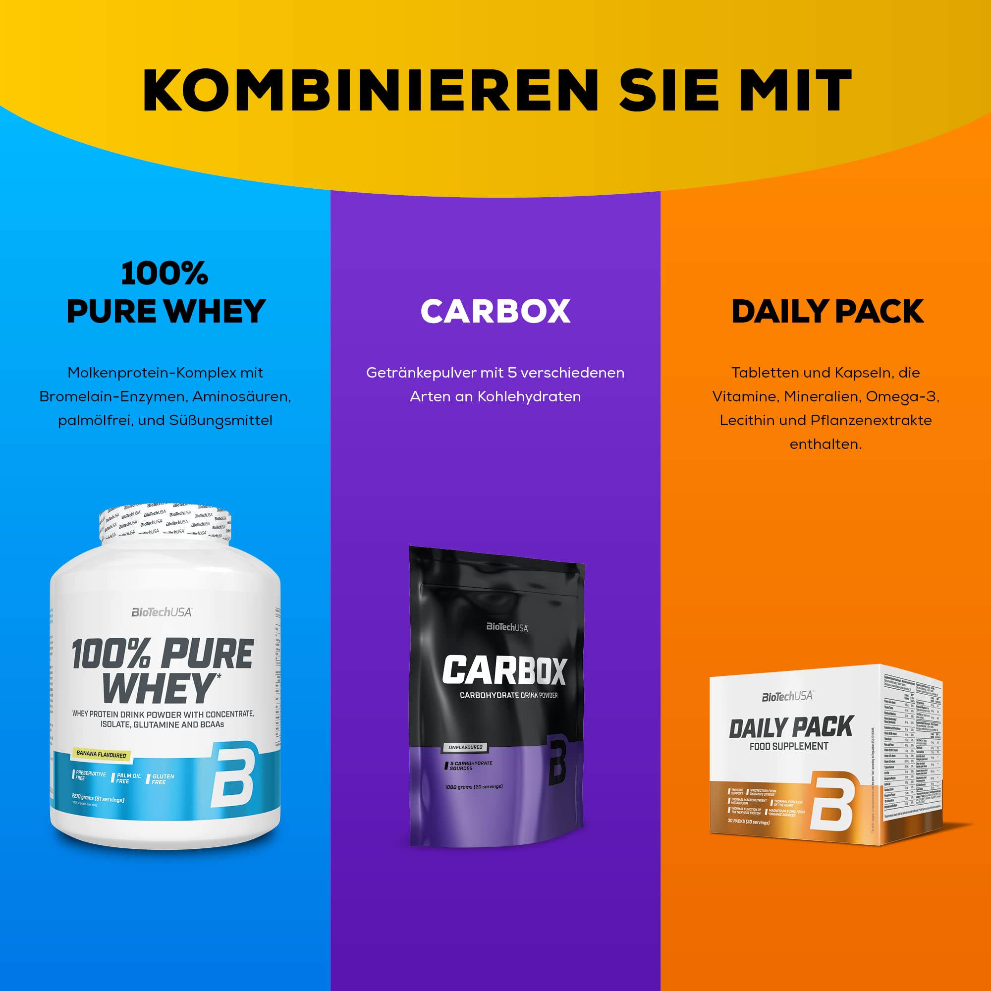 BioTechUSA BCAA+Glutamine Zero | BCAA mit L-Glutamin im Verhältnis 1:1