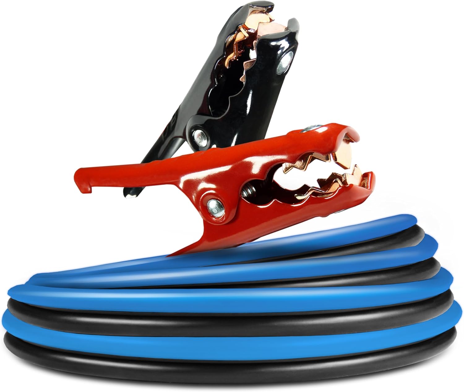 Schumacher Electric 71304 – 4-Gauge 20 ft Booster Cable Kit (450A)