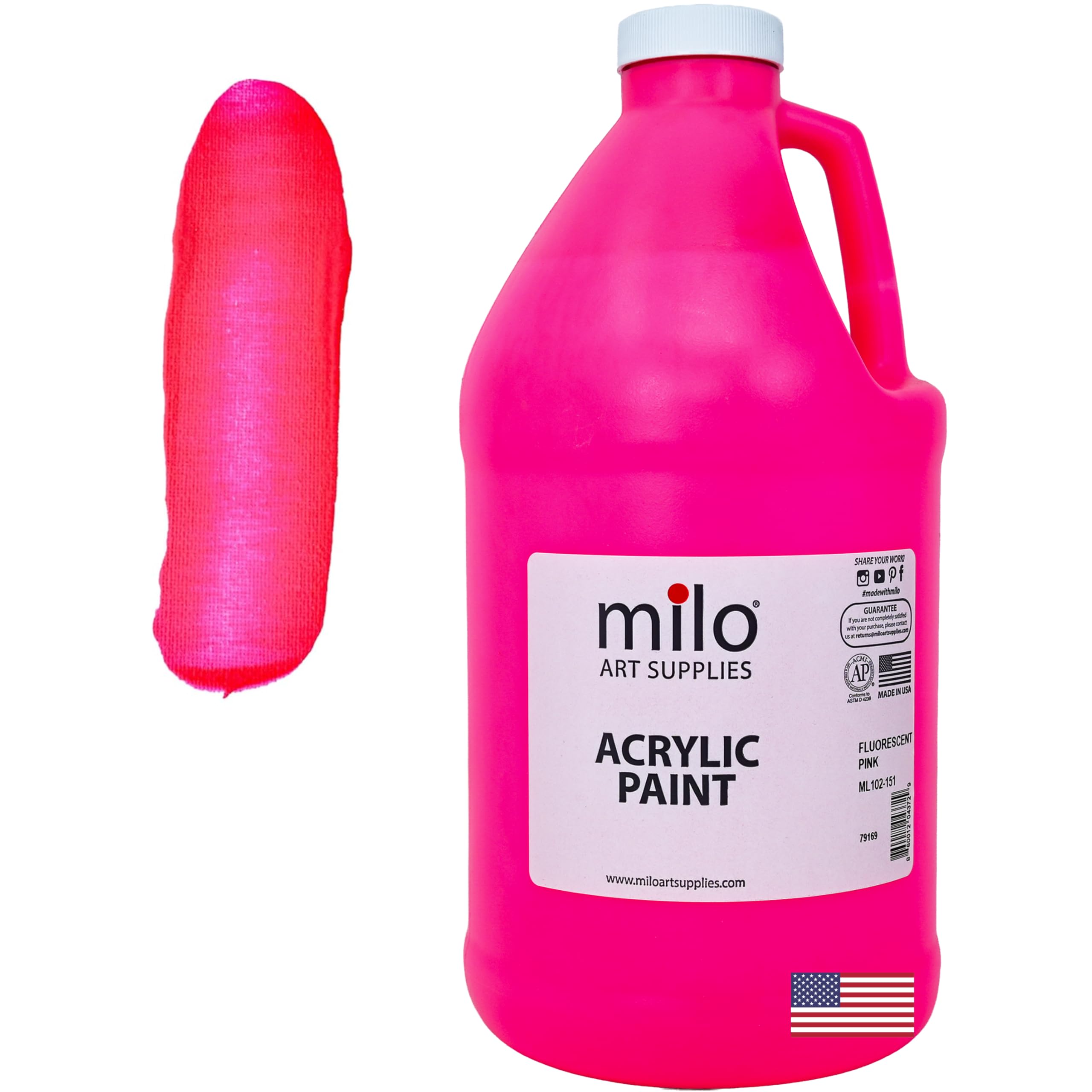 milo Fluorescent Pink Neon