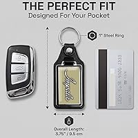 Vista 4 de Brotherhood 1981-1988 Compatible with Blazer K5 Emblem Design Keychain Key Holder Key Ring