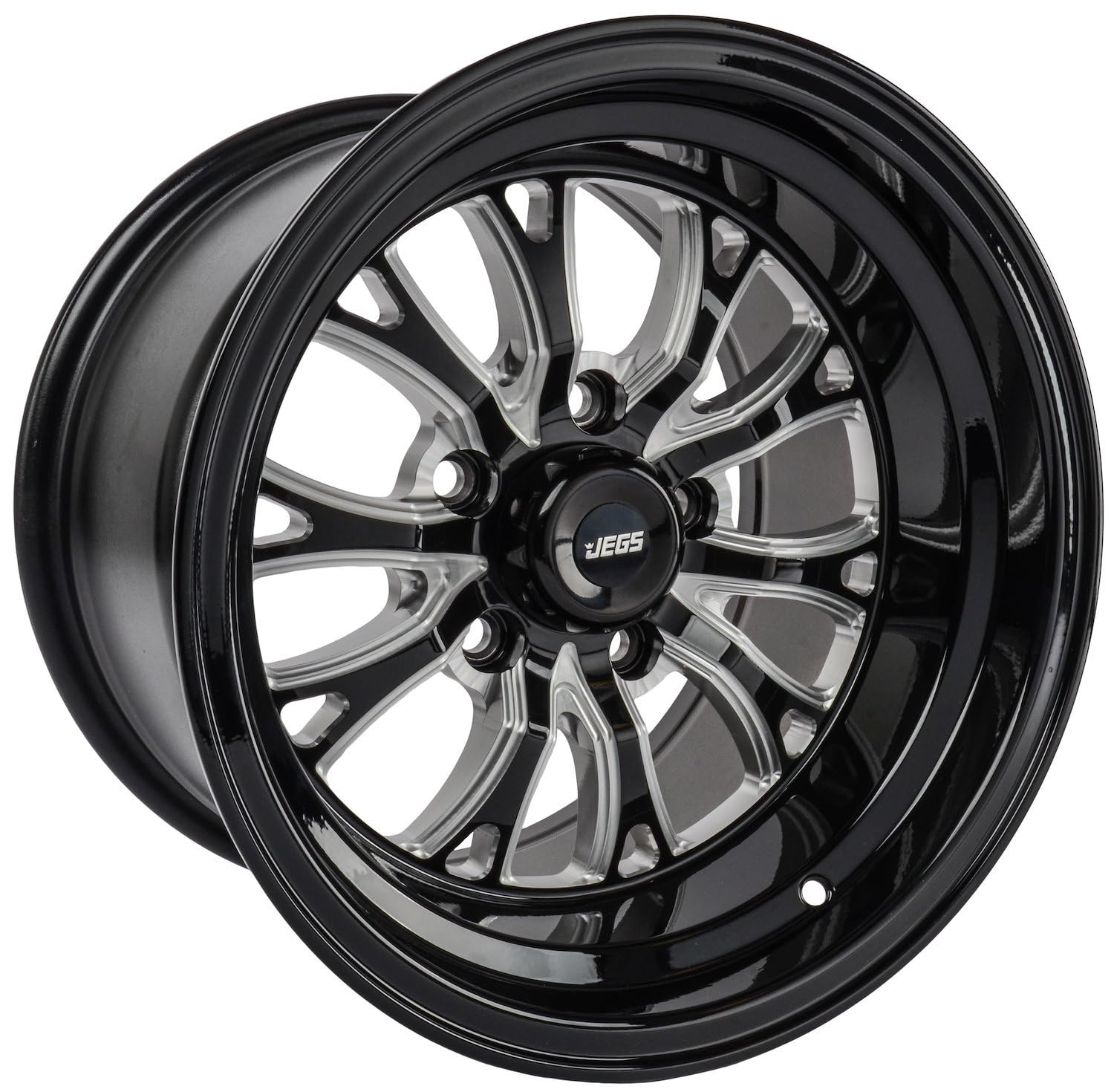 SSR Spike Wheel [Size: 15 x 10] Gloss Black | SSR Spike Wheel Gloss Black for mounting the tire and supporting vehicle movement; cast aluminum and aluminum construction product thumbnail 4