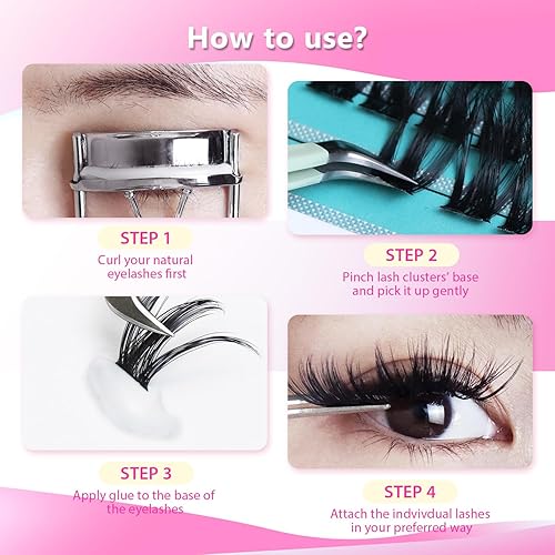 Miniatura 6 de Pestañas postizas individuales de 0.07 a 0.86 pulgadas a elegir 20D40D60D80D100D, grosor de 0.003 in, rizo D, extensiones de pestañas de ojos 3D