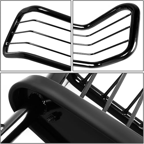 Miniatura 3 de DNA MOTORING GRILL-G-027-BK Parachoques Delantero Cepillo Rejilla Guardia, Negro