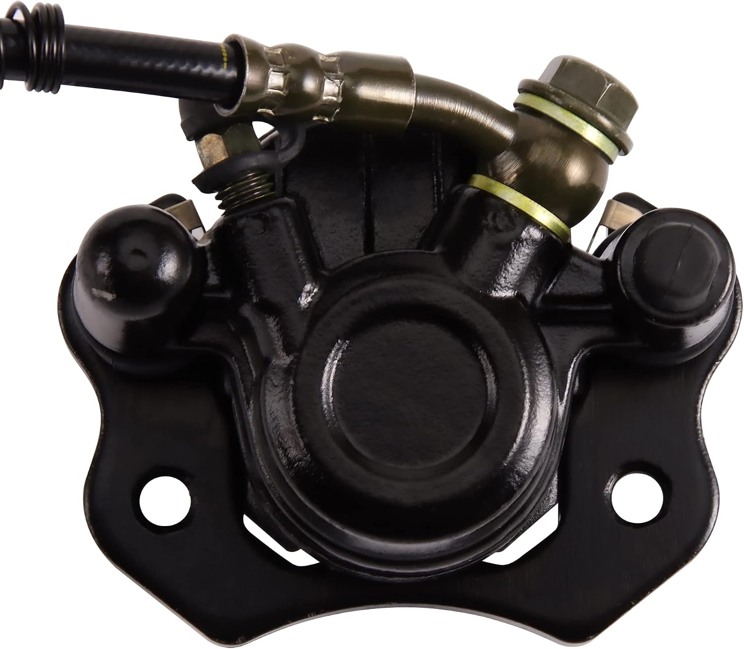 GOOFIT Rear Brake Master Cylinder Caliper Assembly for 50cc 70cc 90cc 110cc 125cc Chinese ATV Quad Scooter